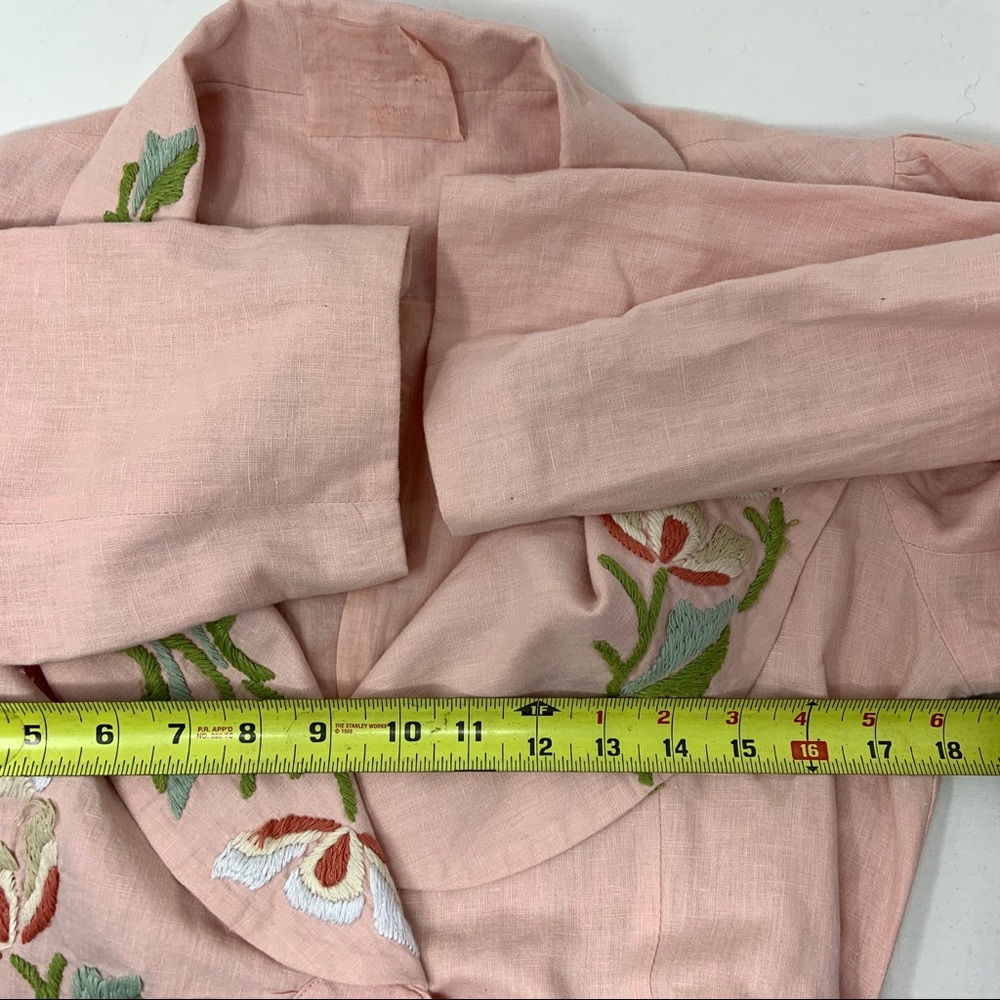 Joystick Johhny Was Pink Embroidered Jacket Medium - Picture 6 of 8